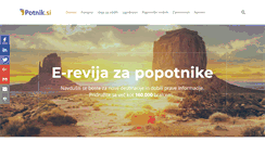 Desktop Screenshot of potnik.si