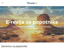 Tablet Screenshot of potnik.si
